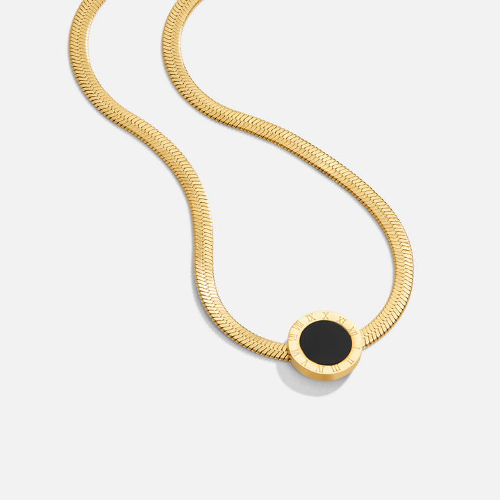 Collar Colgante Negro Azalea