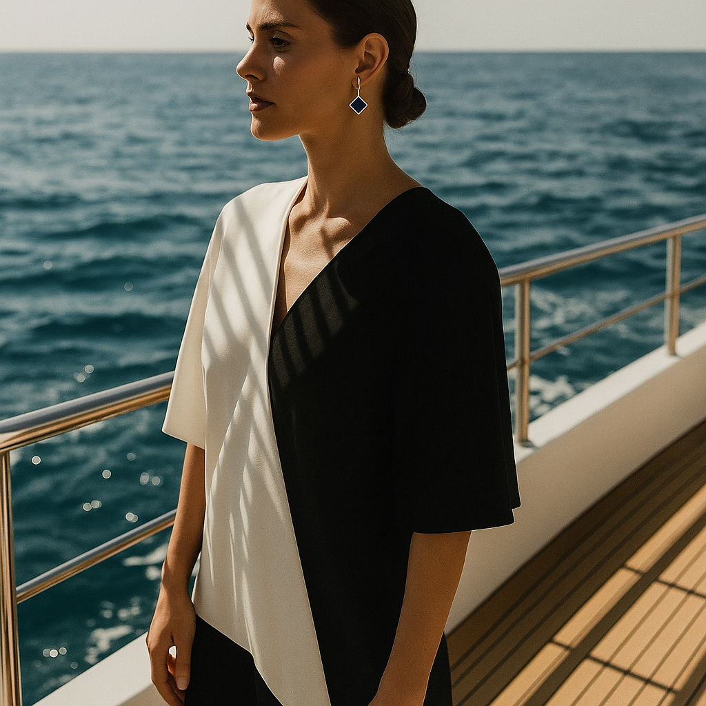 Pendientes Dazzle Midnight Square