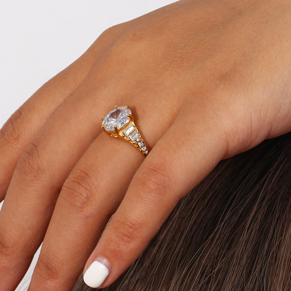 Anillo Syllia con Diamantes