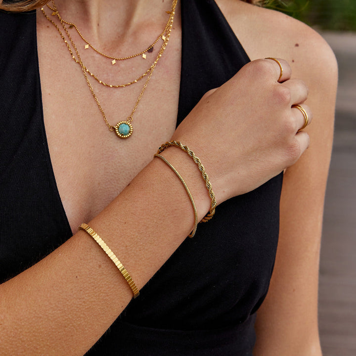 Pulsera Capa Retorcida Leila