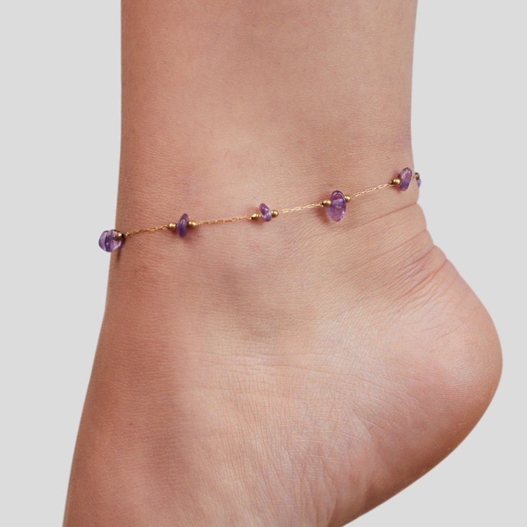 Anklet de Brillo Místico