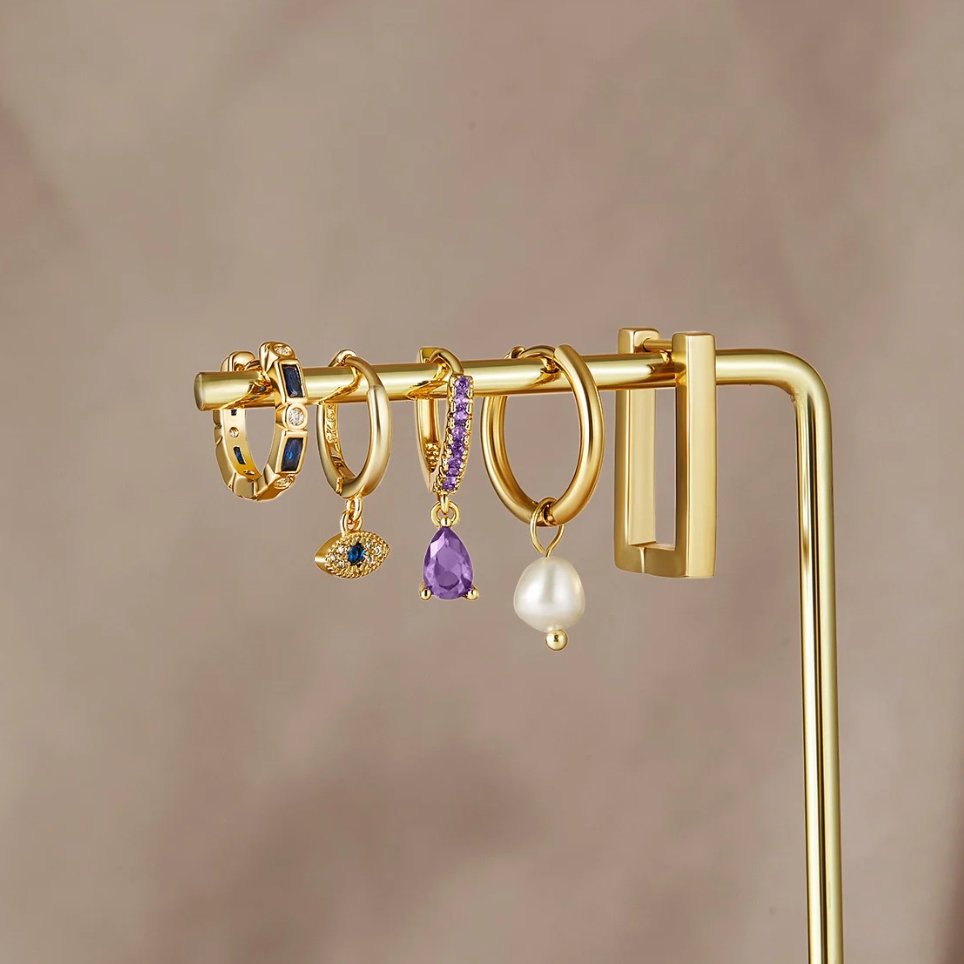 Pendientes Colgantes Brisa Oceánica