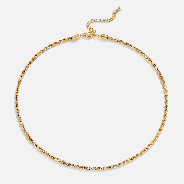 Collar de Cadena Torcida Calla Gold