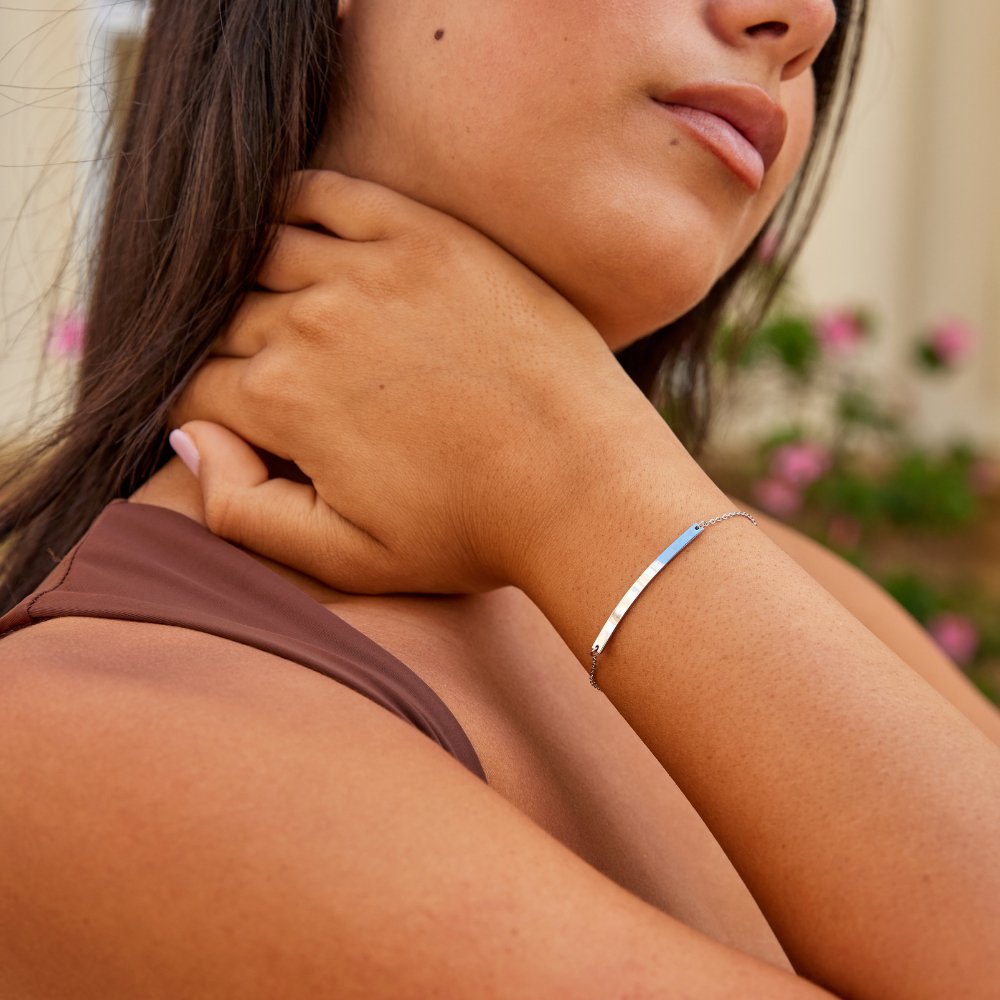 Pulsera de Plata Cara