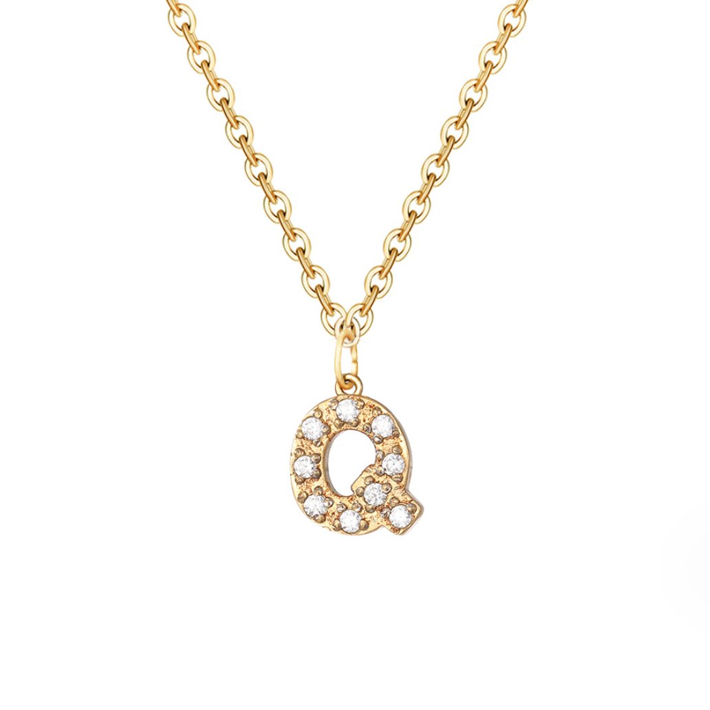 Collar con Guión Brillante