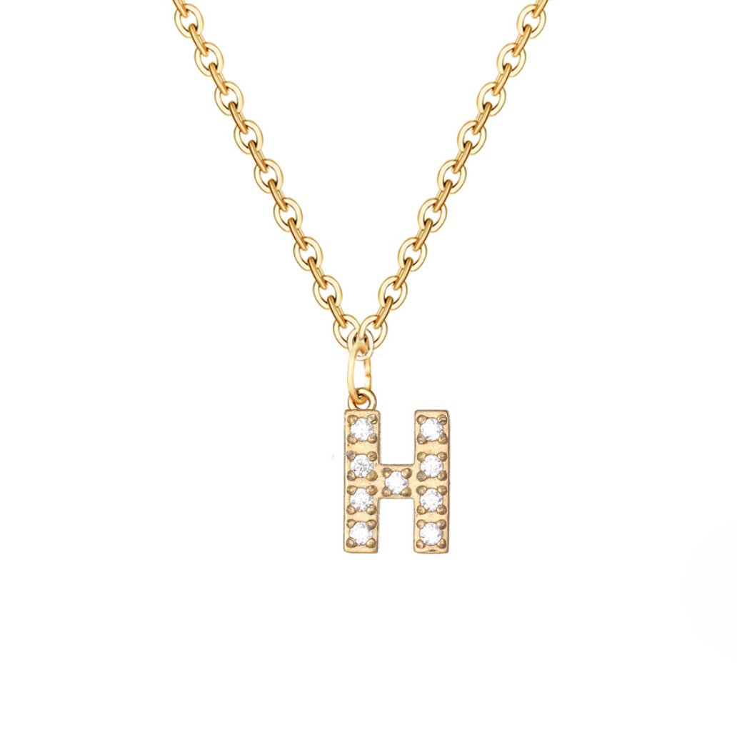 Collar con Guión Brillante