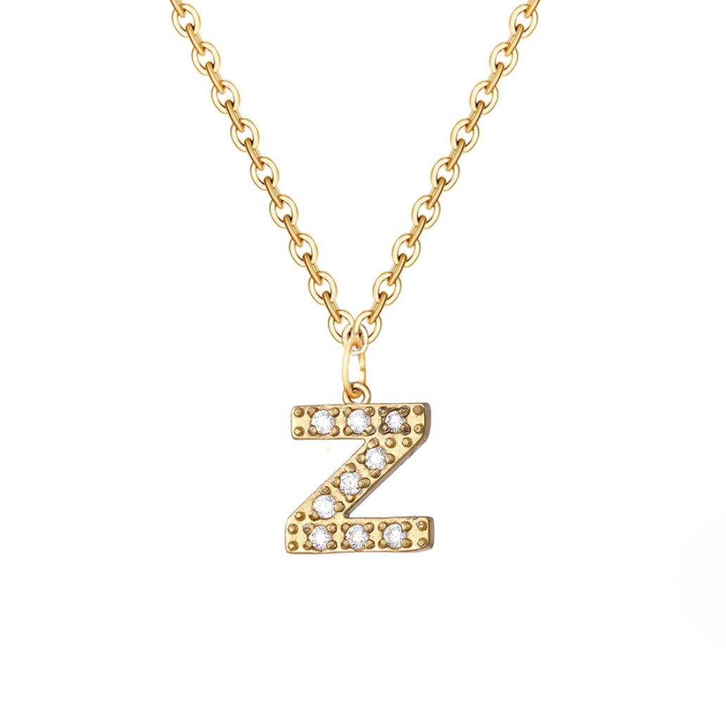 Collar con Guión Brillante