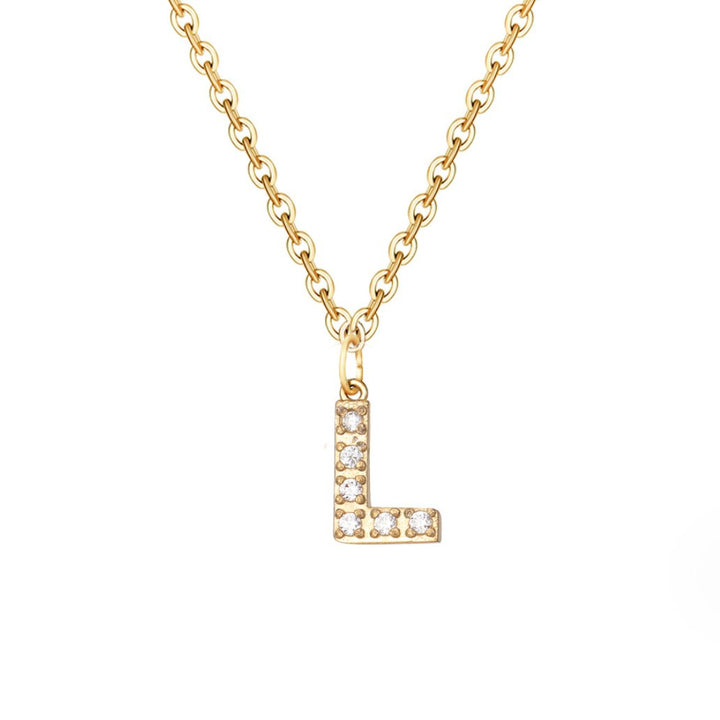 Collar con Guión Brillante