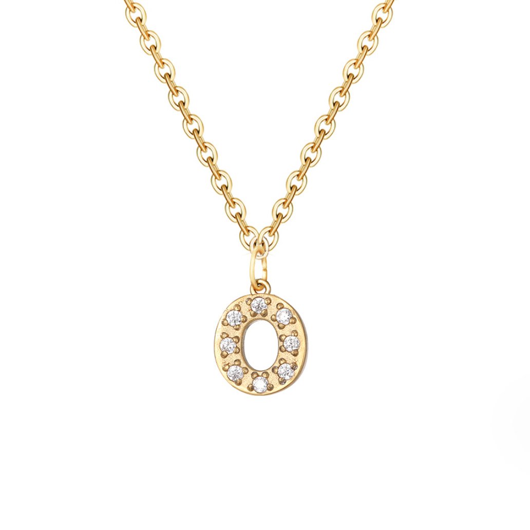 Collar con Guión Brillante