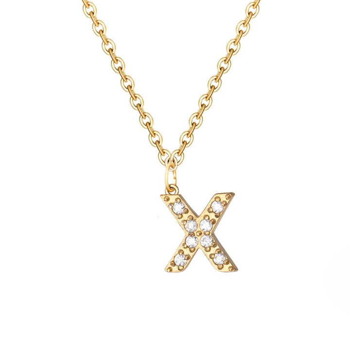 Collar con Guión Brillante