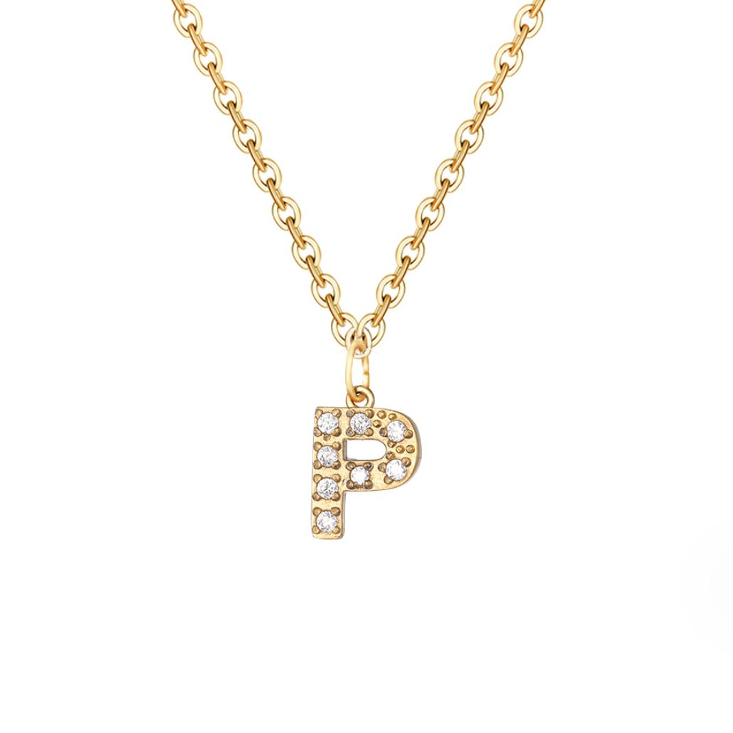 Collar con Guión Brillante