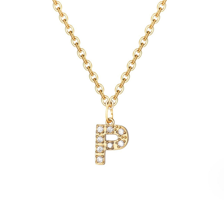 Collar con Guión Brillante