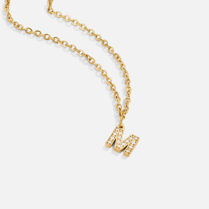 Collar con Guión Brillante