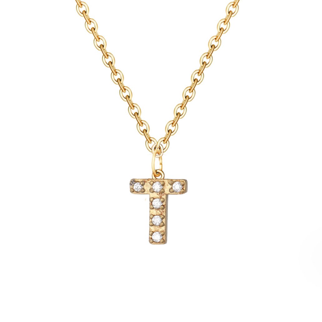 Collar con Guión Brillante