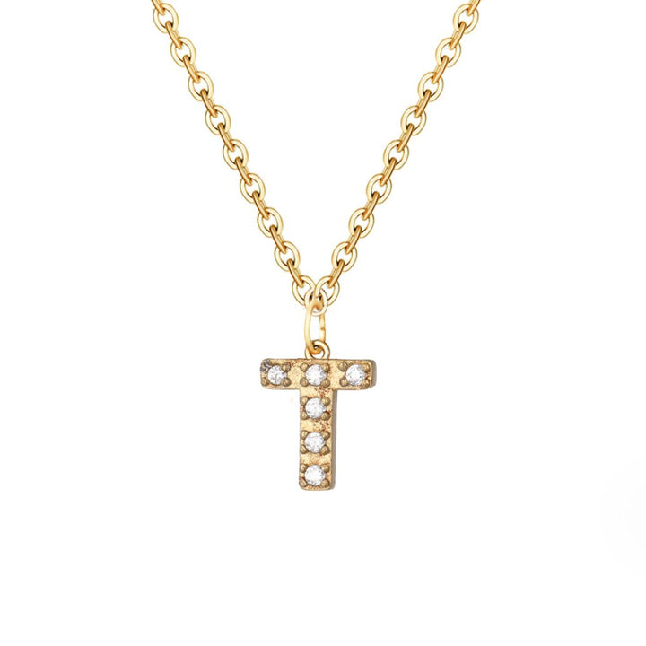 Collar con Guión Brillante