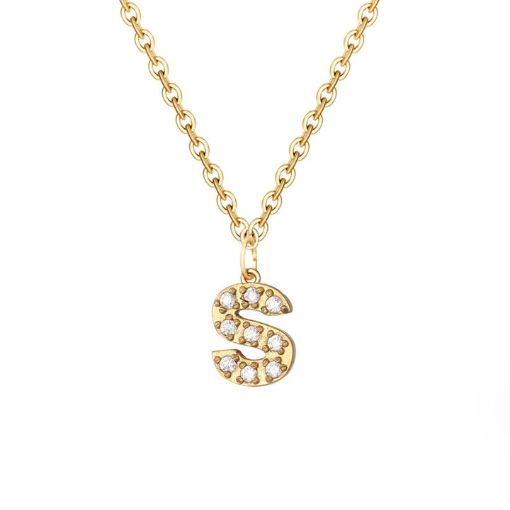 Collar con Guión Brillante