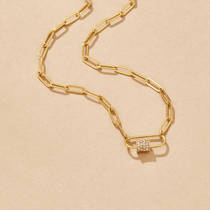 Collar con Colgante Sparkle Twist