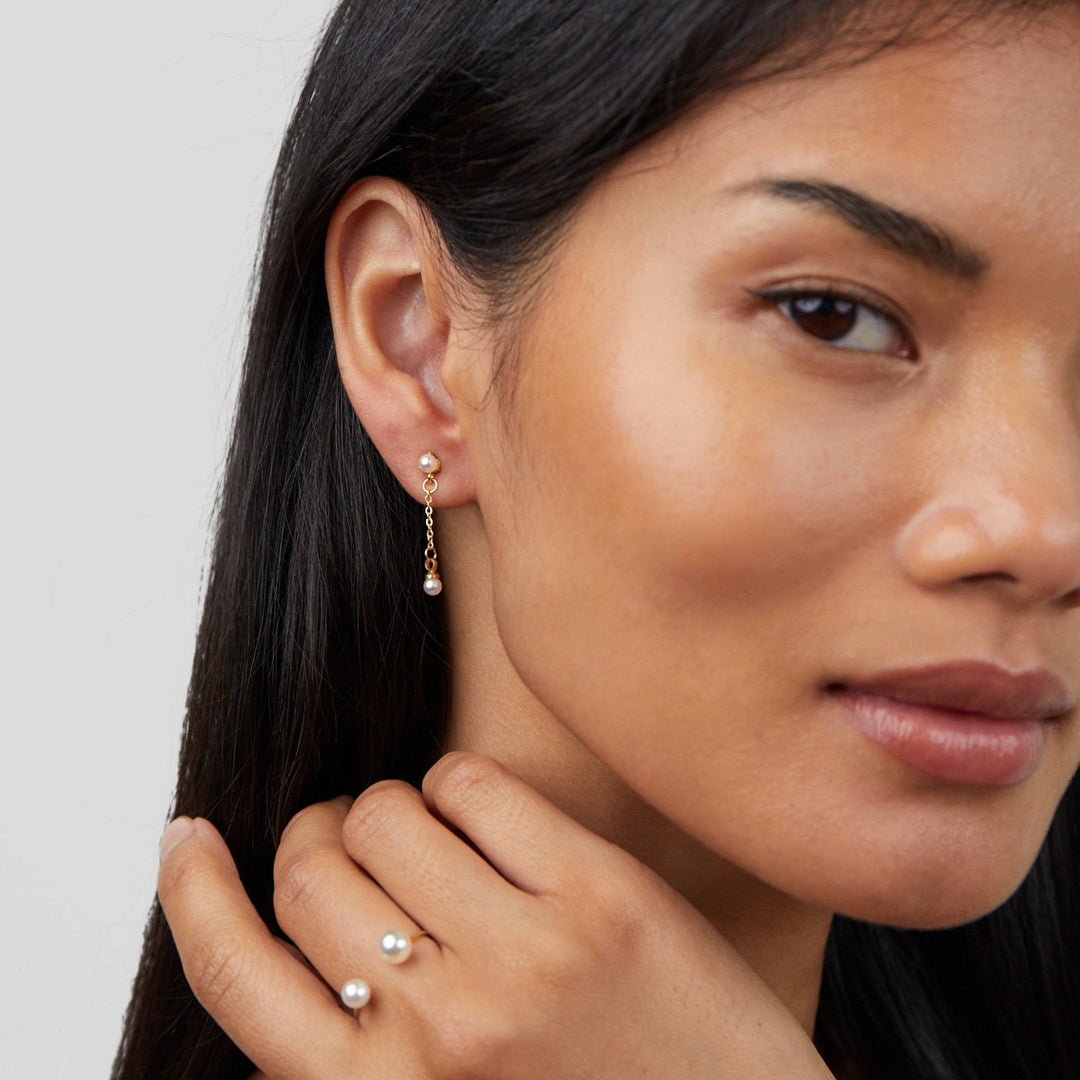 Twilight Twist: Elegancia Doble Perla