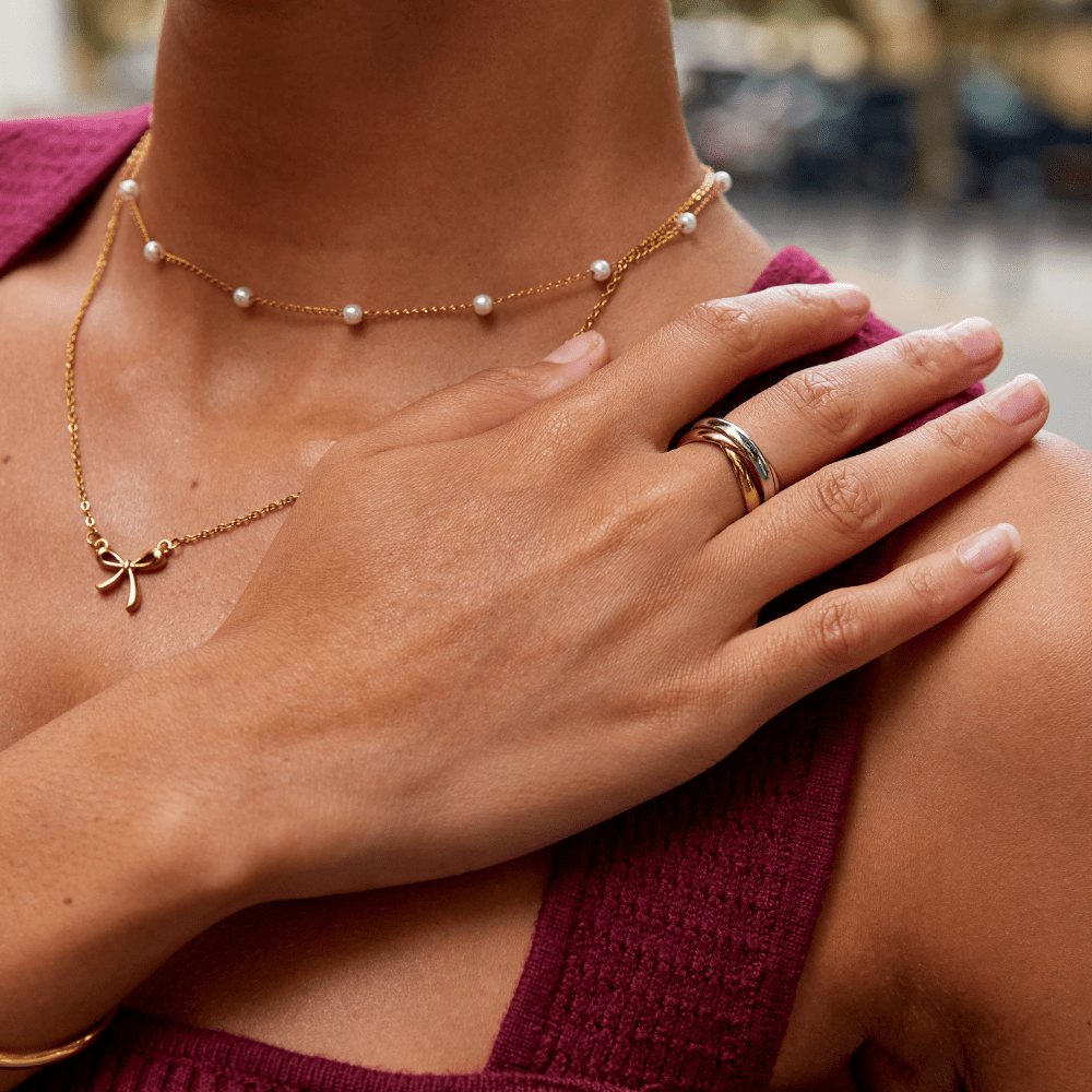 Anillo Spark Trio Twirl de Elena