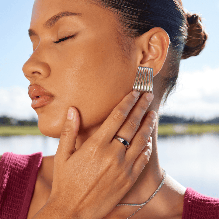 Anillo de Plata con Esmeralda