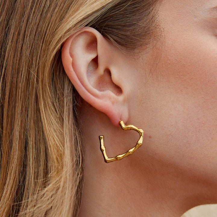 Pendientes de Aro Amor Eterno