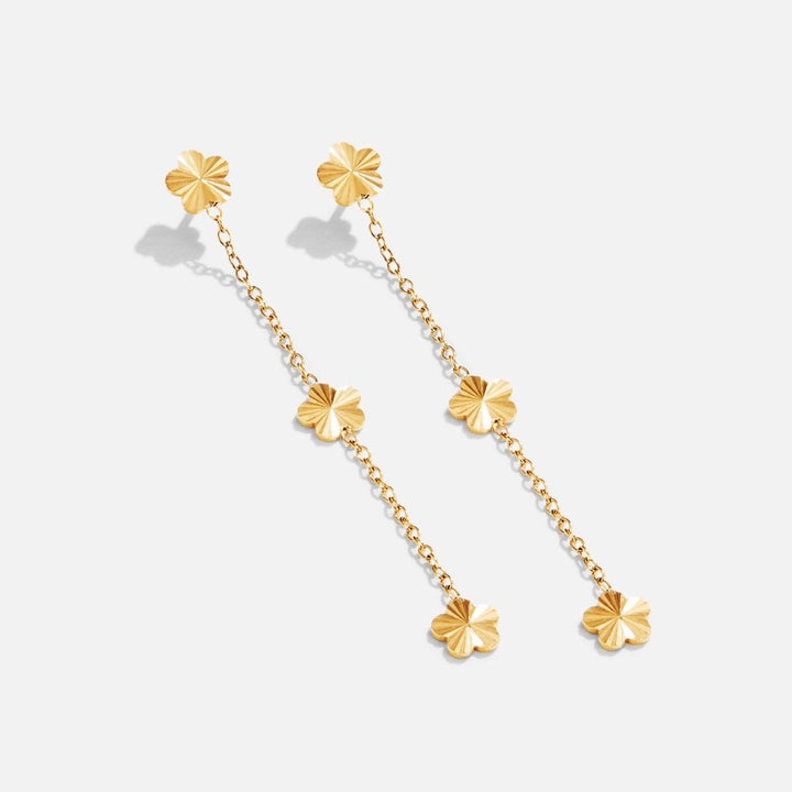 Pendientes de Gota de Pétalos Flower Power