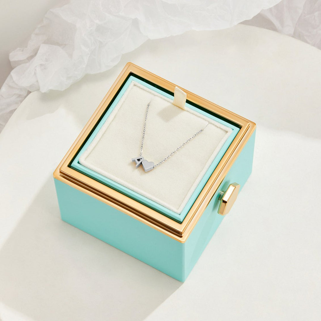 Collar 'Amor Eterno' de Plata con Inicial