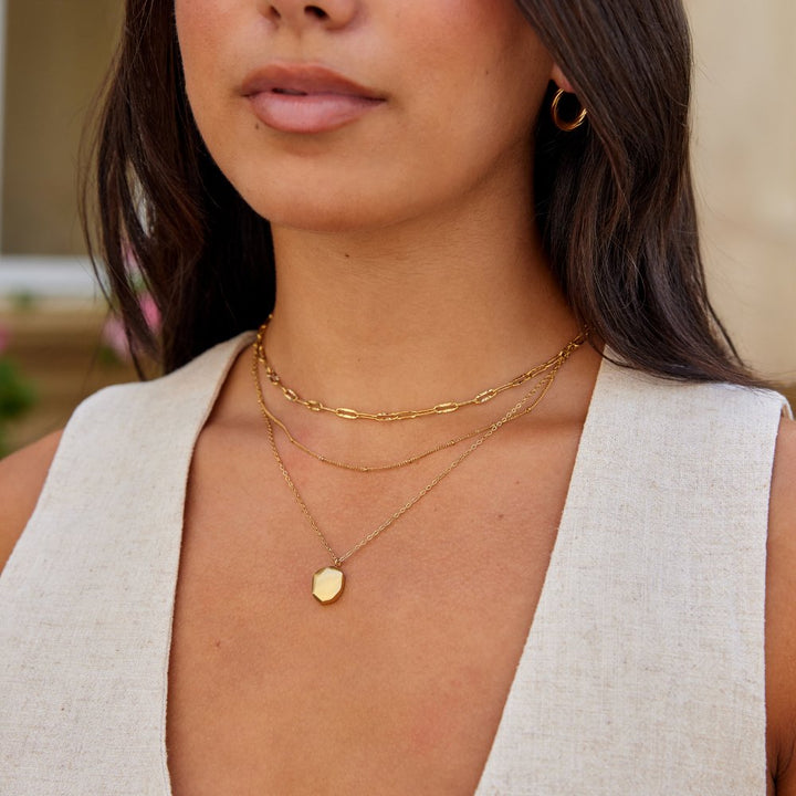 Collar Colgante Geométrico