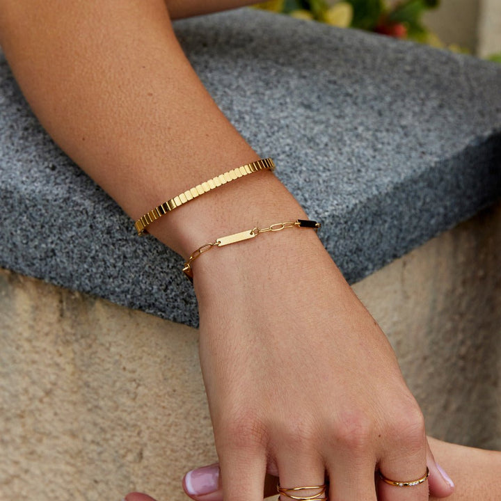 Pulsera de Cadena de Oro Hailey
