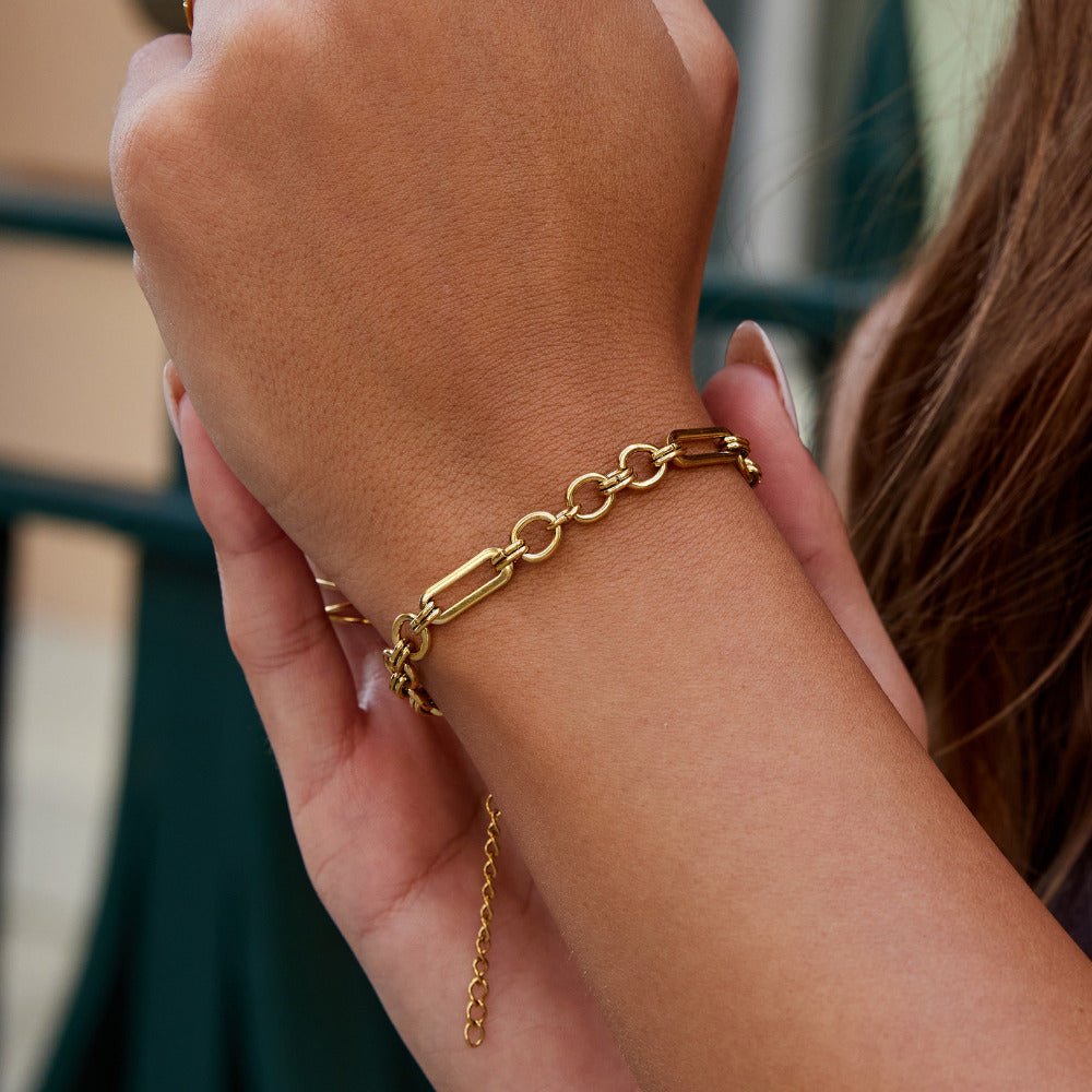 Pulsera Iris Chunky de Oro