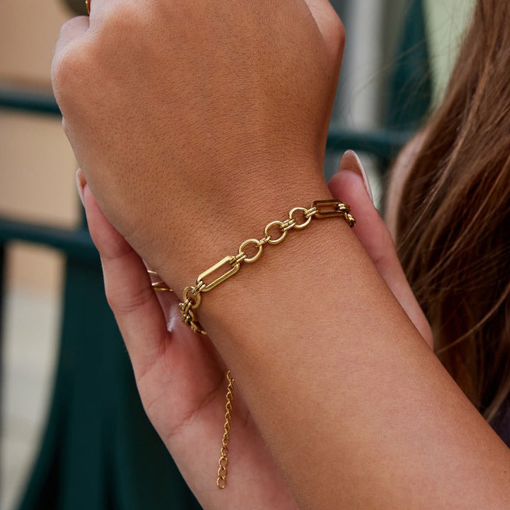 Pulsera Iris Chunky de Oro