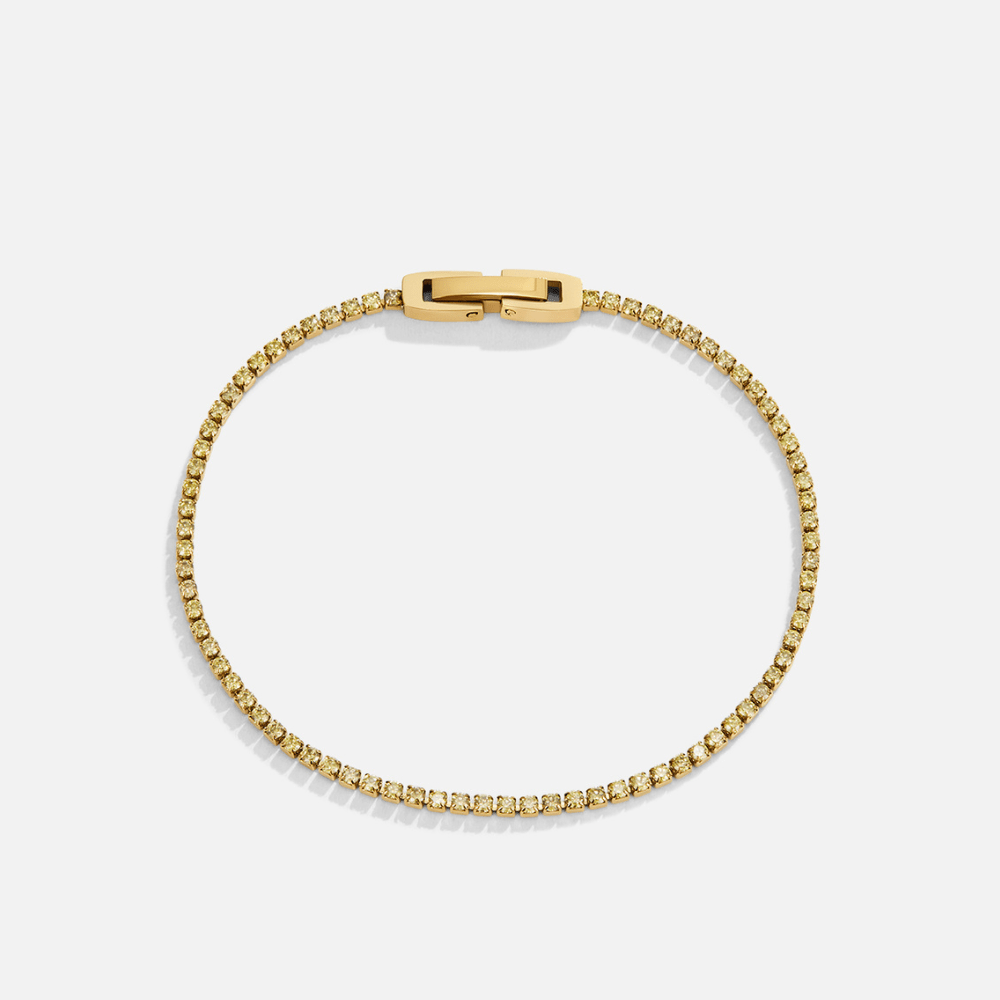 Pulsera de Cristal Peridoto Keana