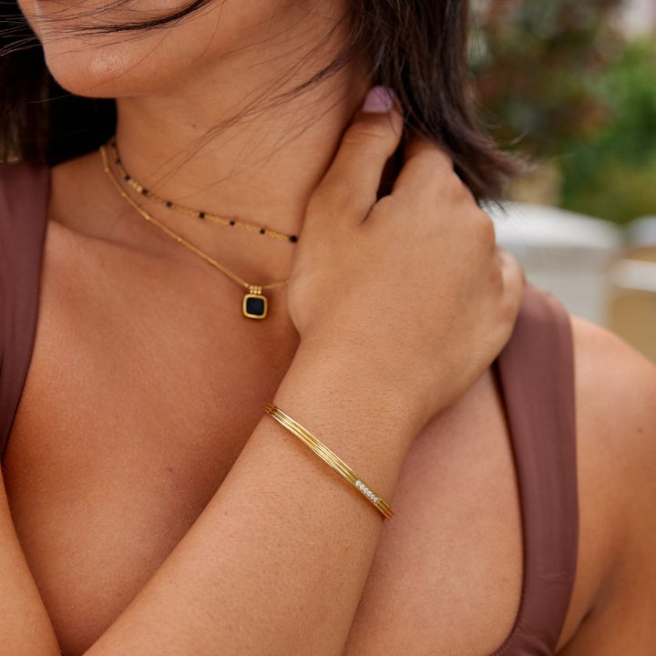 Pulsera de cristal Kim