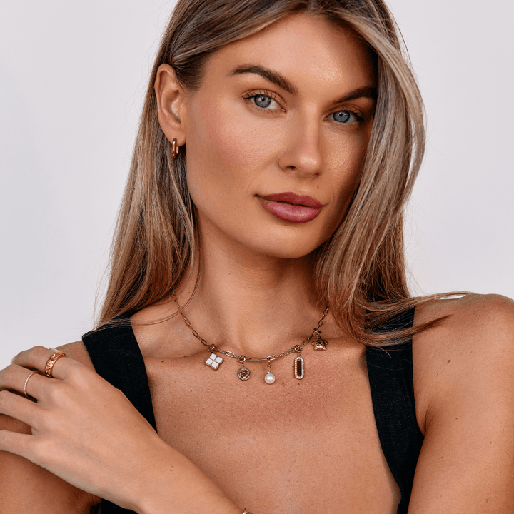 Amuleto de Hoja de Trébol de Cristal de la Suerte