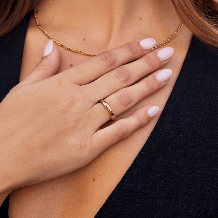 Anillo Madison Chunky Wave