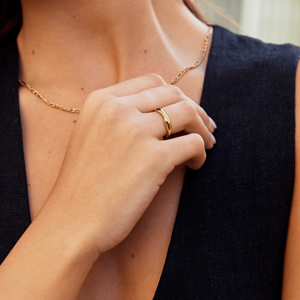 Anillo Madison Chunky Wave