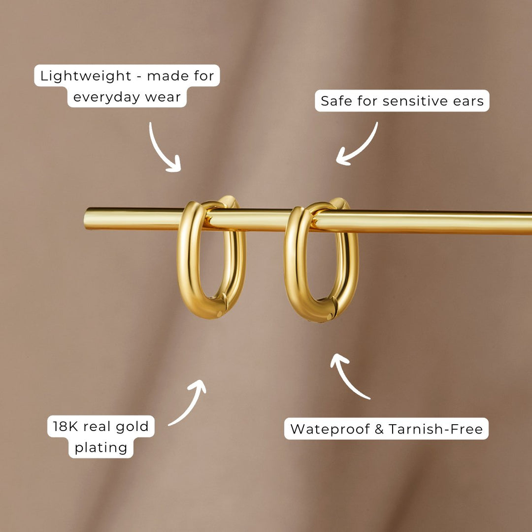 Pendientes Aro Dorados Madison