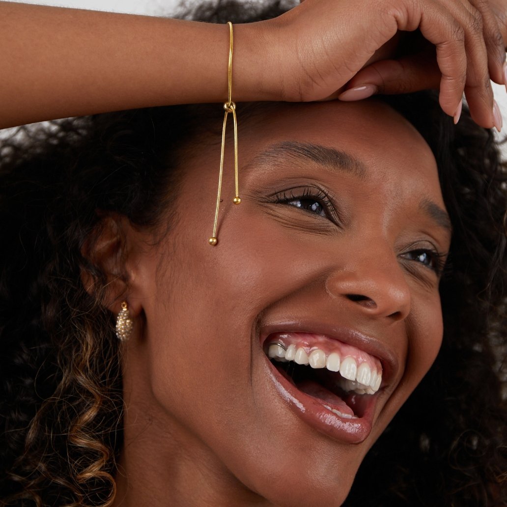 Pulsera de Cadena de Oro Rosa Madison