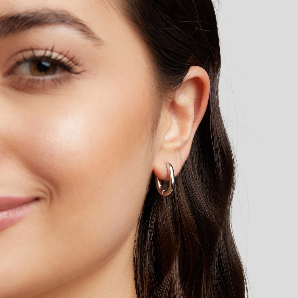 Pendientes de Aro de Plata Madison