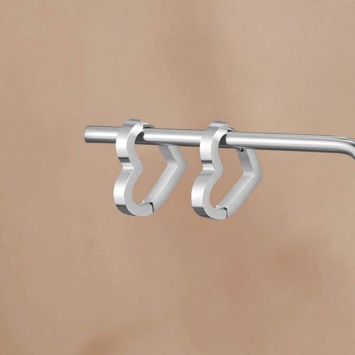 Pendientes de Aro de Plata Mary Heart