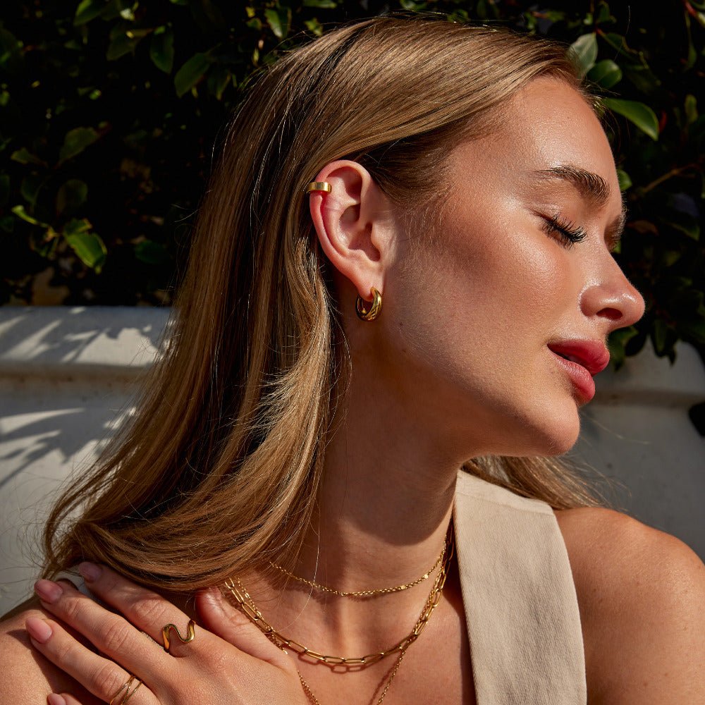 Pendiente Cuff Millie Oro