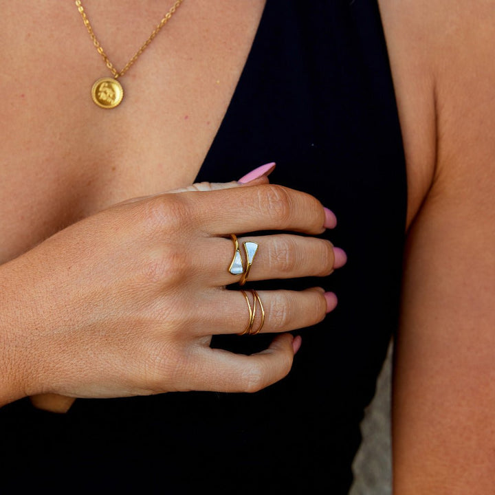 Anillo de Sueño de Madreperla