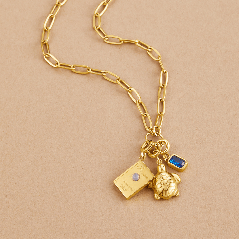 Encanto de Cristal Azul Místico