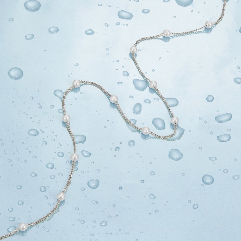 Collar de Perlas Nura Plata