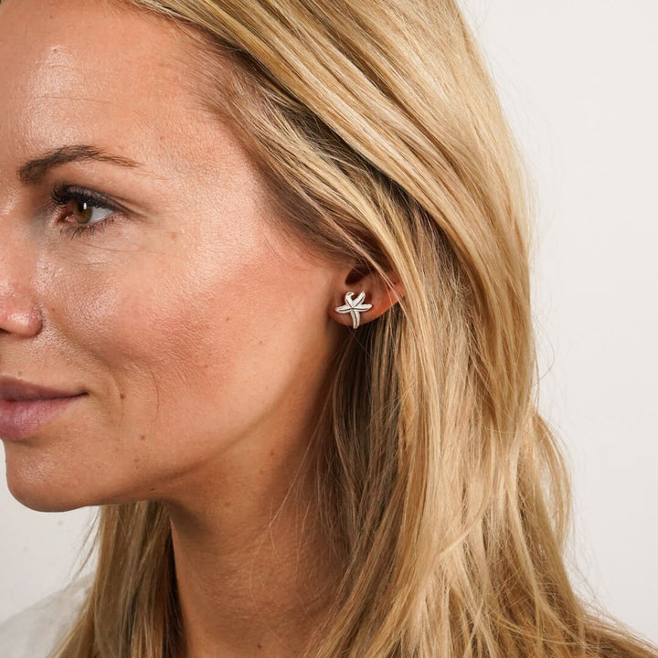 Pendientes Brillantes del Mar Estrellado