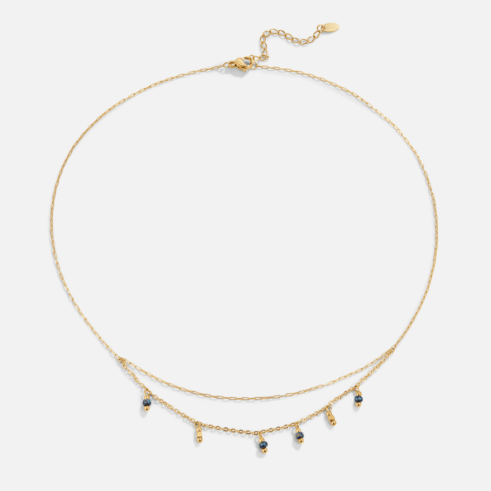 Collar de Gota Azul Olivia