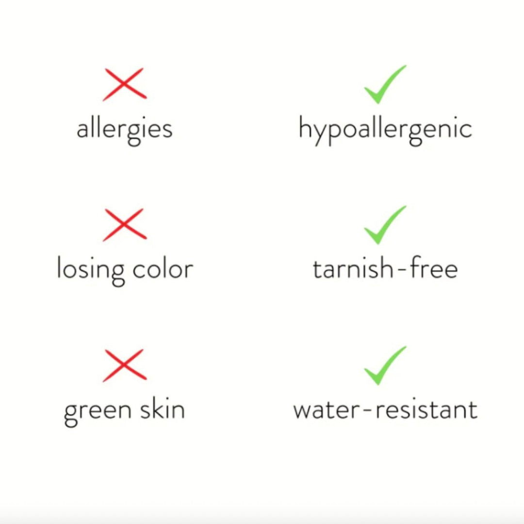 Collar de Clip de Papel Dorado