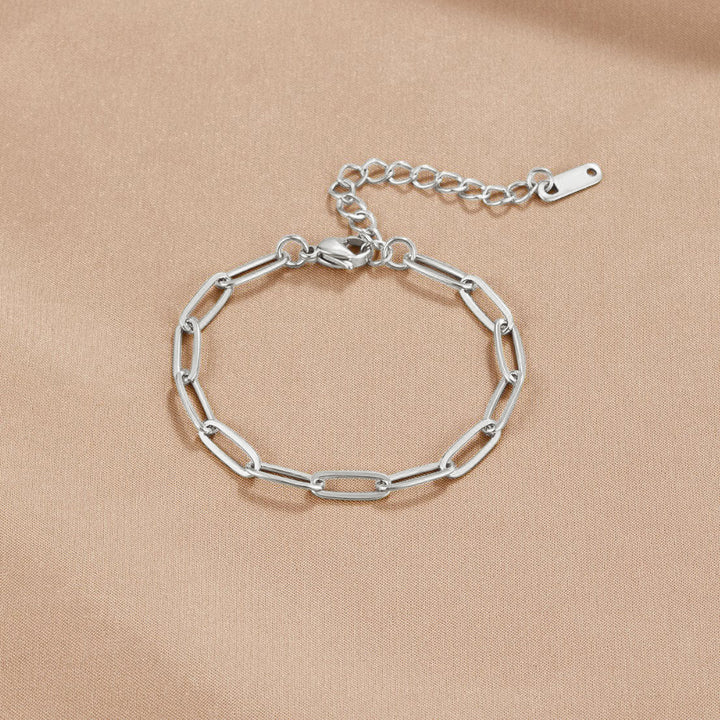 Pulsera de Cadena de Plata