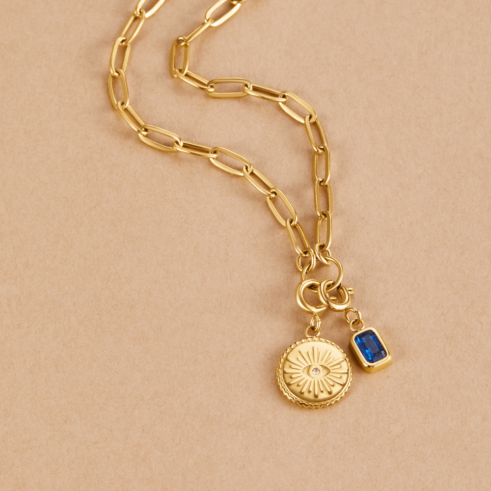 Collar con Charm de Cadena Pia