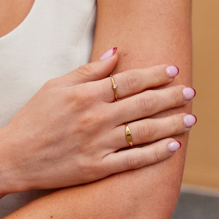 Anillo de Sello Pipa Gold